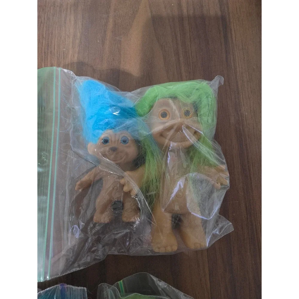 Vintage Troll Doll Lot 11 pieces 90s Nostalgia Toys